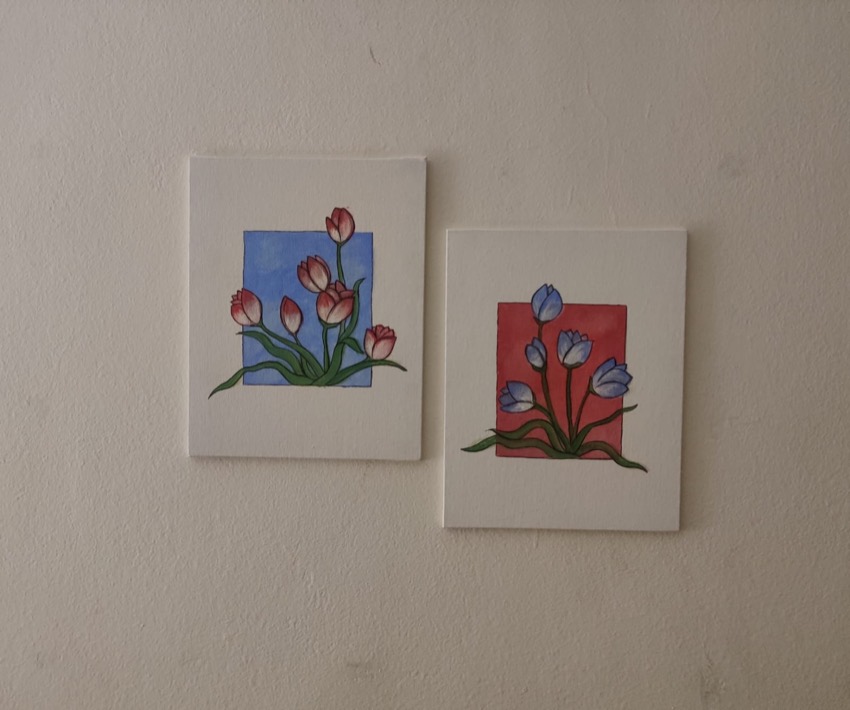 Tulip Diptych